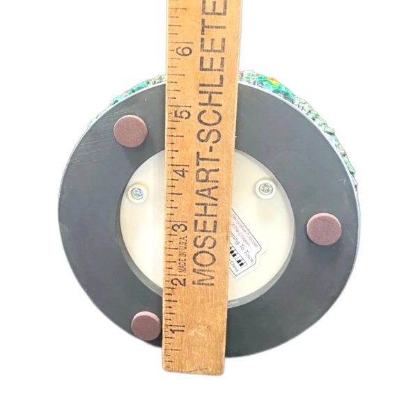 Home For The Holidays Rotating Musical Santa Vintage Centerpiece Music Box - Picture 12 of 12